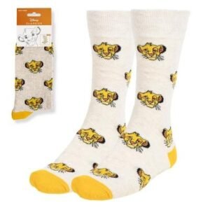 Chaussettes adulte Le Roi Lion – Simba (T36/43)
