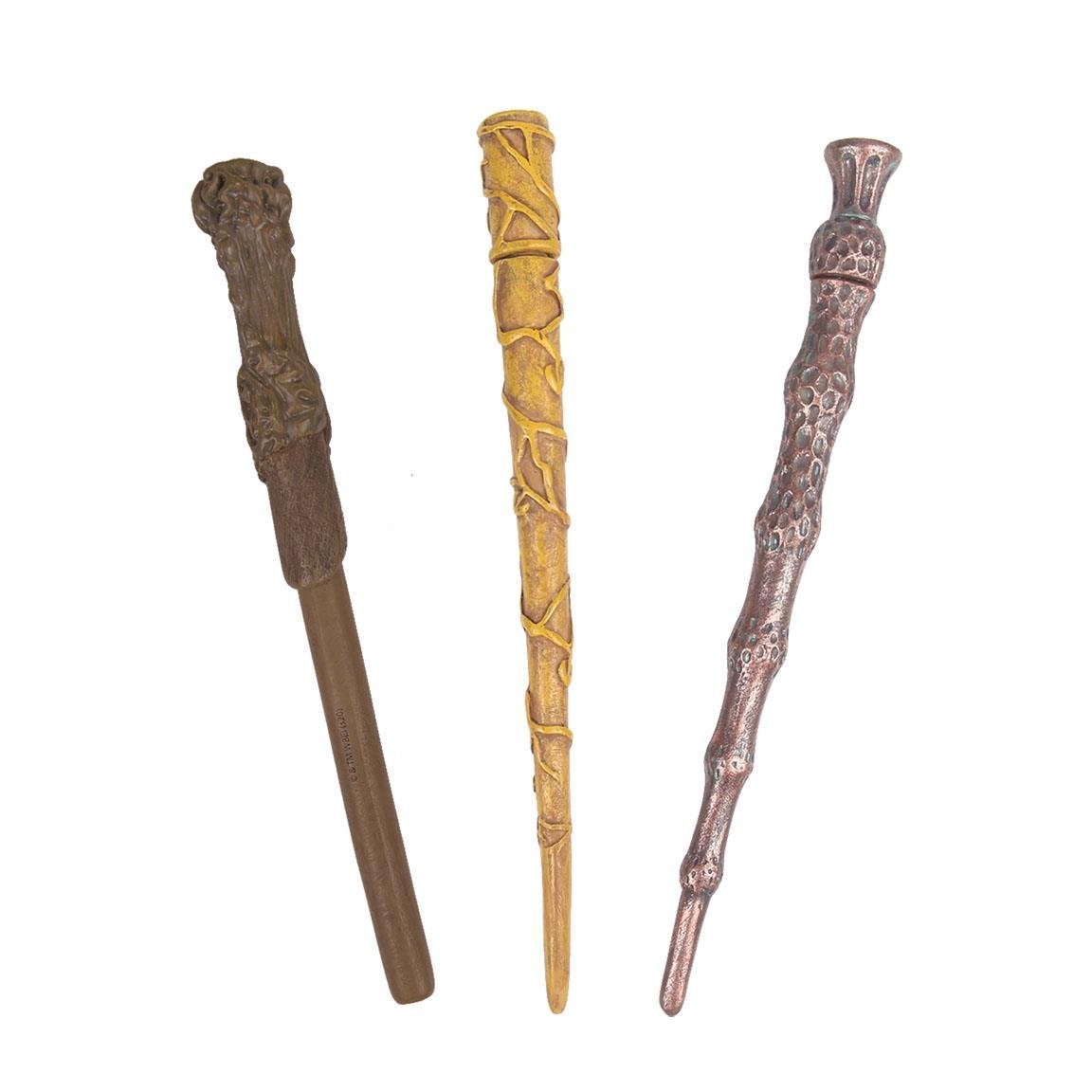 Pack de 3 stylos en forme de baguettes de Harry Potter, Dumbledore et Hermione – Image 4