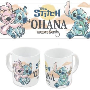 Stitch & Angel – Ohana – Mug céramique 325ml