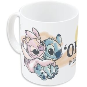 Stitch & Angel – Ohana – Mug céramique 325ml