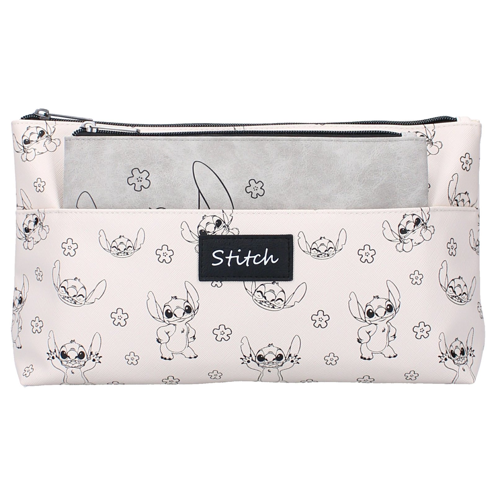 STITCH – Cute & Fashion – Double Trousse de Voyage - 30x18x8 cm – Image 3