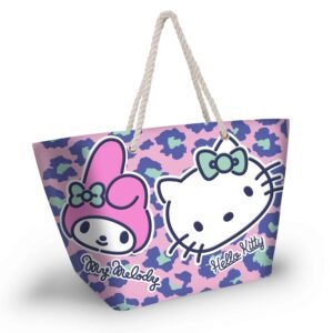 HELLO KITTY & MELODY – Safari – Sac de Plage ’52x37x17cm’