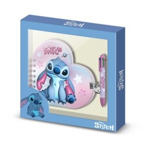 STITCH – Coeur – Gift Box – Journal Intime + Stylo