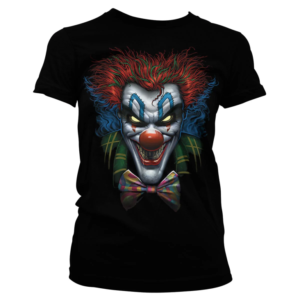 HORROR – T-Shirt Psycho Clown – GIRL (XXL)