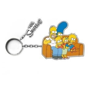 LES SIMPSONS – Famille – Porte-clés 12cm