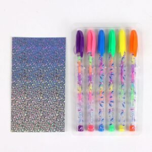 STITCH – Pack de 6 Stylos Gel Multi-color