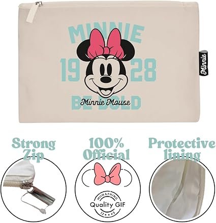 MINNIE – 1928 – Pochette Plate - Coton - 22,5 x 16 cm – Image 3