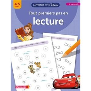 J’apprends avec Disney – Tout premiers pas en lecture (4-5 ans)