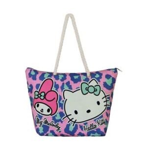 HELLO KITTY & MELODY – Safari – Sac de Plage ’52x37x17cm’