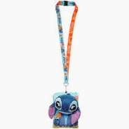 DISNEY – Stitch Sitting « Deluxe » – Lanyard avec pochette porte-cartes