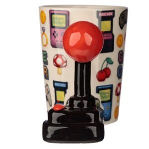 GAME OVER – Joystick & Pixels – Mug avec Anse 3D 400ml