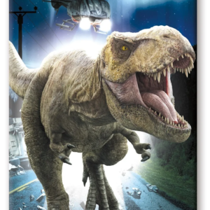 JURASSIC WORLD – T-Rex – aimant 6.3×8.9cm